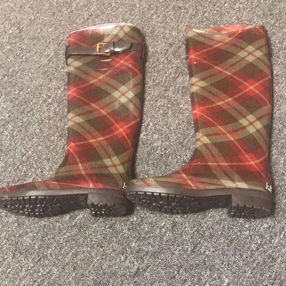 red ralph lauren rain boots